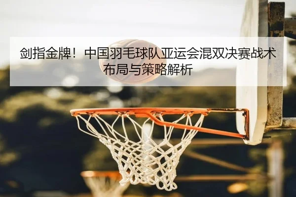 剑指金牌！中国羽毛球队亚运会混双决赛战术布局与策略解析